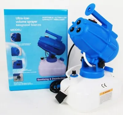ULV Atomizer Mist Fogger Cold Sprayer Sanitation Disinfection Fog Machine 5L • $93.49
