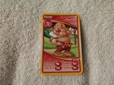 £0.99 • Buy Morrisons- Disney Paris: 20th Anniversary  SNEEZY  #B7 Trading Card