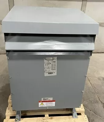 75.00 KVA Hammond Dry Type Transformer 480-240 Volt 3 Phase • $2725