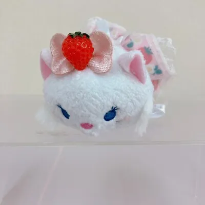 Disney Store The Aristocats Marie Plush Doll Strawberry Tsum Tsum Kawaii Japan • $25