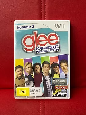 Karaoke Revolution Glee Volume 2 Nintendo Wii • $14