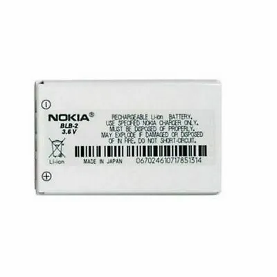 £7.97 • Buy Original Nokia BLB-2 Battery For Nokia 5210 6510 6590 7650 8210 8310 8890