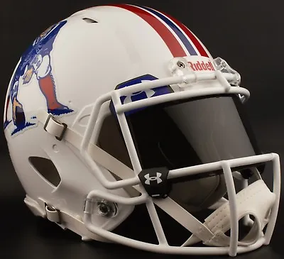 ***CUSTOM*** NEW ENGLAND PATRIOTS NFL Riddell Speed AUTHENTIC Football Helmet • $359.99