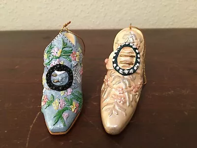 Metropolitan Museum Of Art MMA Shoe Ornament Victorian Style Lot Of 2 • $49.99