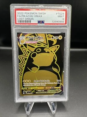 $28.85 • Buy Pokemon 2022 Lost Origin Trainer Gallery Pikachu VMAX TG29/TG30 PSA 9 MINT
