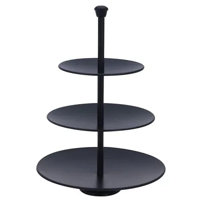 3 Tier Metal Cake Stand Afternoon Tea Wedding Party Display Plates Tableware • £14.99