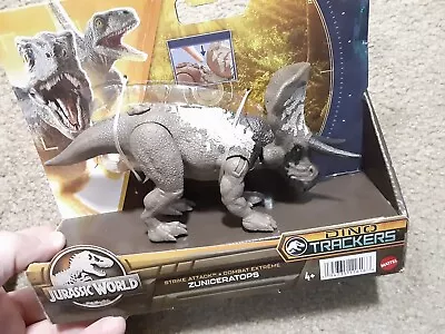 2023 Jurassic World Dino Trackers Strike Attack Zuniceratops  • $19