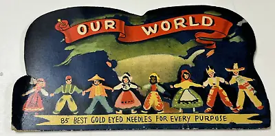 Vintage 1952 Our World 85 Best Gold Eyed Needles Book Japan • $4.99