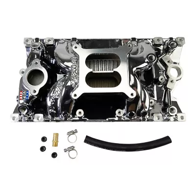 Edelbrock 7516-CP Performer RPM AIR-GAP Small Block Chevy Vortec Intake Manifold • $615.95