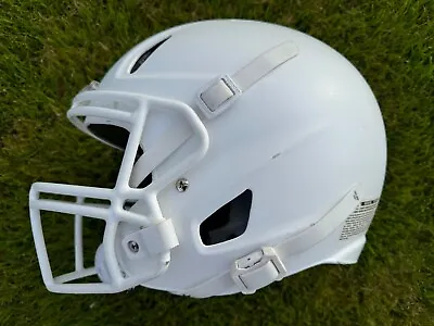 2022 Light Helmets Varsity Ls2-cv Matte White Football Helmet-medium • $199.99