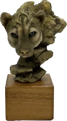 Mill Creek Studios Cougar Sculpture Intuition Resin 4” Realistic Wildlife  Decor • $39.99