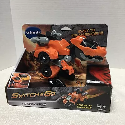 Vtech Kids Toys Switch & Go T-Rex Race Car Easy To Transform With Light  New • $12.97