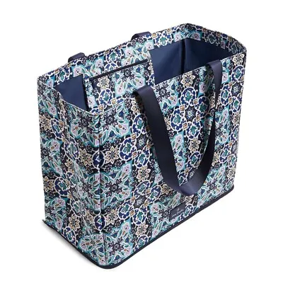 NWT Vera Bradley Lighten Up XL Family Tote Lisbon Medallion Cool Large Bag • $59.99