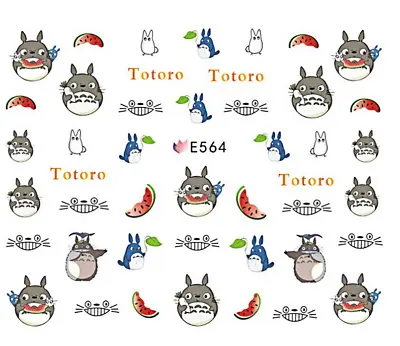 3D Nail Art Sticker Totoro Japanese Cartoon Decals E564 NS26 • $2.45