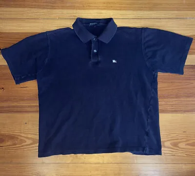 Burberry London Men’s Classic Fit Black Polo Large • $21.99