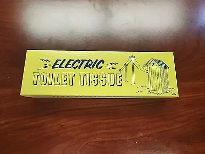 Electric Toilet Tissue - Vintage 60s Novelty Gag Gift Made In The USA • $1