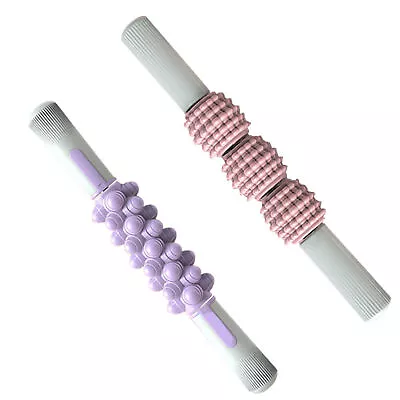 Massage Roller Stick Body Massager Legs Back Muscle Massage Roller Tool RANDOM • $10.73