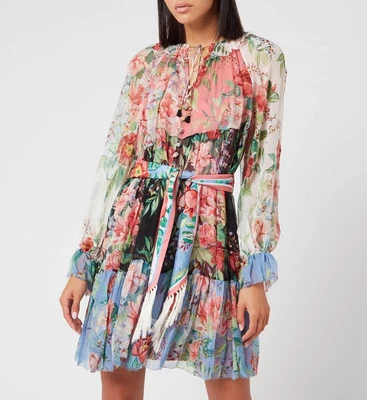 $230 • Buy Zimmermann Bellitude Spliced Dress Size 1 (Aus Size 10)