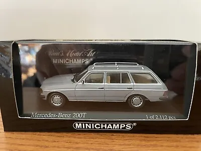 1/43 Minichamps Mercedes Benz 200T 1980 Gray 430 032216 • $79.99