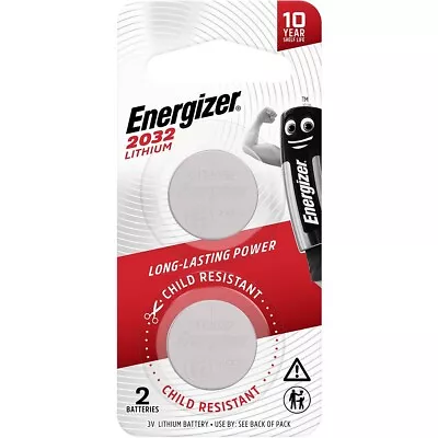 Energizer 2032 3V Lithium Coin Button Cell Batteries • $15.98