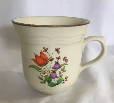 Vintage Newcor Coffee Tea Cup Mug Thailand Flowers -Single Replacement Cup • $6.97