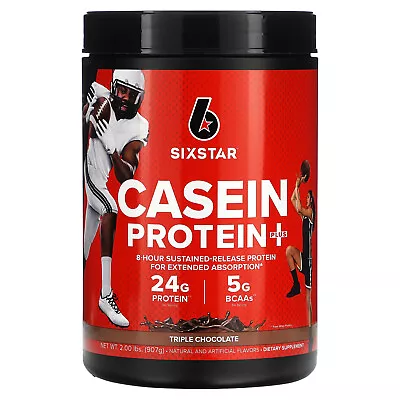 Casein Protein Plus Triple Chocolate 2 Lbs (907 G) • $28.74