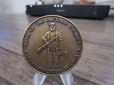 Vintage US Army Military Intelligence Corps Fort Huachuca AZ Challenge Coin • $28.99