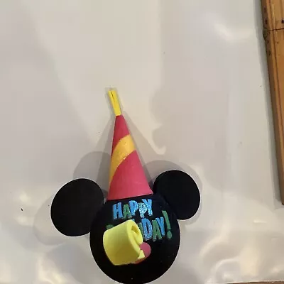 Rare  Disney Antenna Topper Antenna Ball Mickey Mouse HAPPY BIRTHDAY • $25