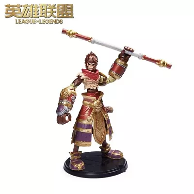 League Of Legends The Monkey King Sun Wukong Action Figures 6  Model Toy Doll  • $50.96