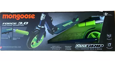 Mongoose Force 3.0 Folding Scooter Neon Green/Black • $50