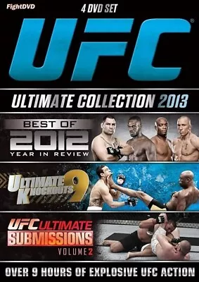 UFC - Ultimate Collection 2013 4 Disc DVD Box Set - BRAND NEW FACTORY SEALED • £4.99