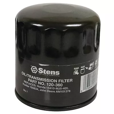 Stens Oil Filter 3 1/8  Fits John Deere Fairway Mowers 8500 E-Cut • $59.95