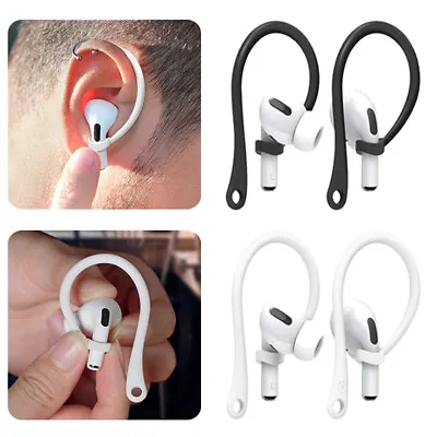 $4.65 • Buy Pair Ear Hook Silicone Anti-lost Earhooks Strap For AirPods Pro For AirPods 3 2