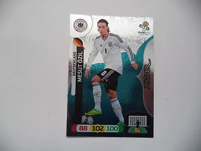 Panini Adrenalyn XL Euro 2012 Mesut Ozil Master UEFA Poland Ukraine Ozil • £1.28