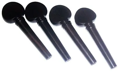 Violin Wood WorkShop 1 Set Of 4/4 India Ebony Violin/Fiddle Pegs  Lo Price VWWS • $4.50