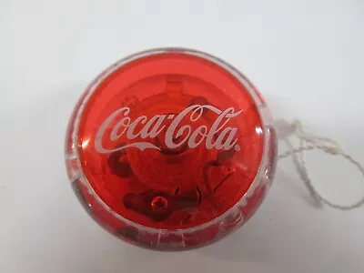 Coca Cola Coke Red Translucent Clear With Mechanism Yoyo • $25