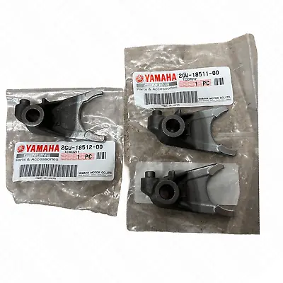 OEM Yamaha Banshee YFZ350 Shift Forks Set Shifter Transmission Genuine Parts • $158.90