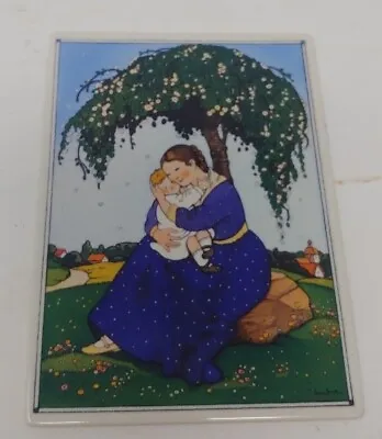 VilboCard Villeroy & Boch Mother And Child Ceramic Postcard West Germany Signed • $19.99