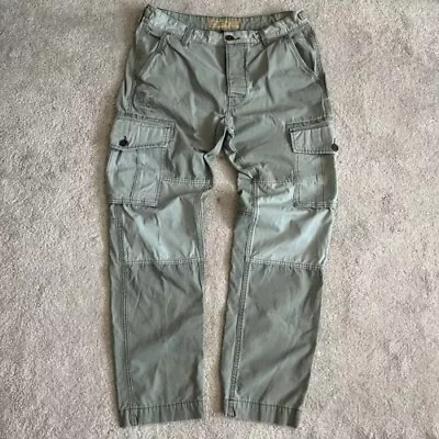 True Religion Special Ops Cargo Tactical Field Army Military Pants 33x30 • $55