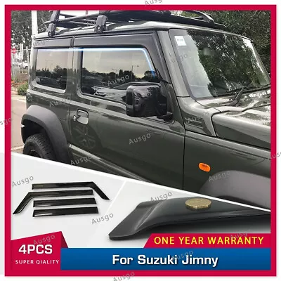 $70.99 • Buy AUS Luxury Weather Shields Weathershields Window Visor For Suzuki Jimny 2018+