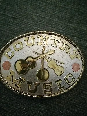 Bn Country And Western Belt Buckle • £15