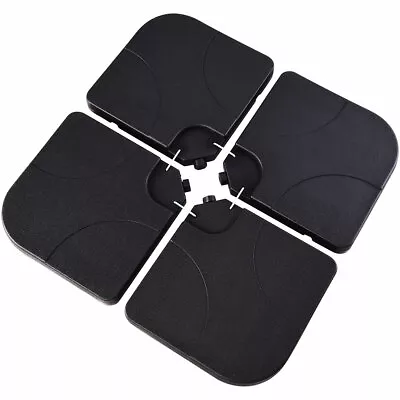$116.95 • Buy Outdoor Umbrella Base Stand Cantilever Pod Sun Beach Stand Sand/Water 4 Base Pod