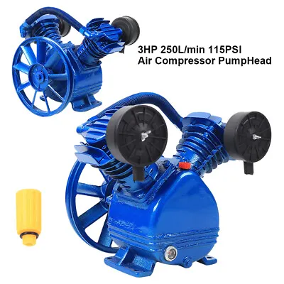 3HP Replacement Air Compressor Pump Single Stage V Style Twin Cylinder 2 Piston • $121