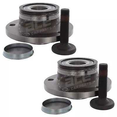 Volkswagen EOS Convertible 2006-2011 Rear Wheel Bearing Hubs Kits With ABS Pair • $47.19