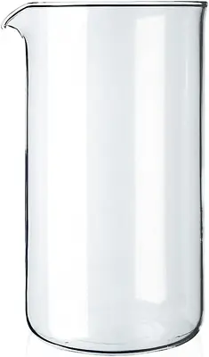 £18.16 • Buy Bodum French Press Replacement 8 Cup Glass Spare Beaker Transparent 1 Liter