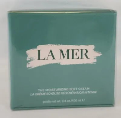 Creme De La Mer By LA MER The Moisturizing Soft Cream 100ml 3.4oz New Sealed • $300
