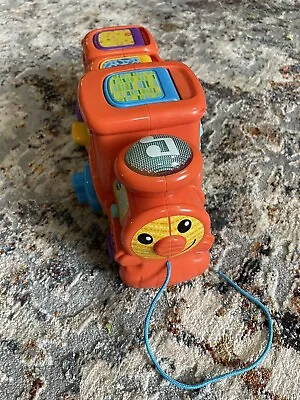 Vtech Interactive Toy Toddler Animal Train Roll And Surprise Red Age 6-36 Months • $14.99