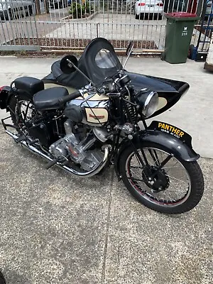 PANTHER 600 Outfit 1946 Girder Fork Model • $18300