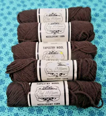 5 Skeins Elsa Williams Needleart Collection Needlepoint Yarn 40yd Tapestry Wool  • $15.49