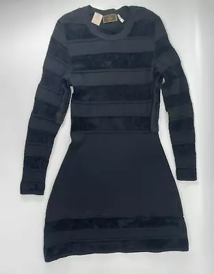 RARE Vintage Fendi Crochet Knit Long Sleeve Dress US 10/EU 40 Defect • $60